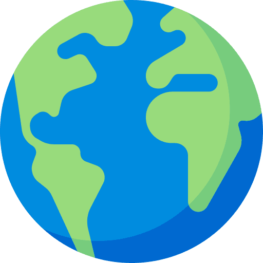 Earth globe