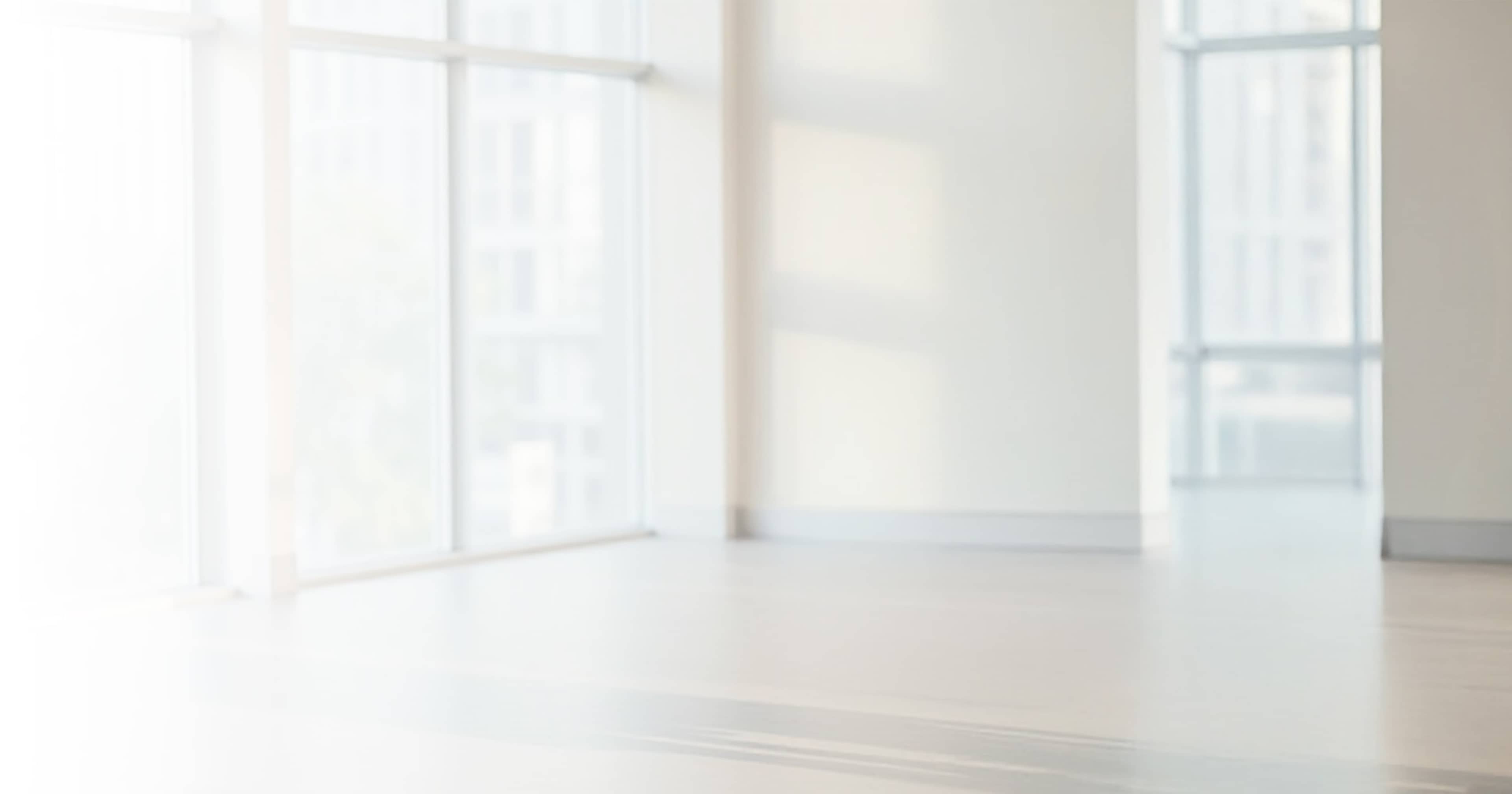 Bright minimalist interior space